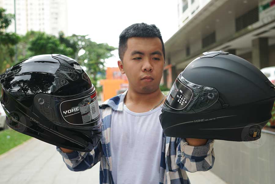 Tại sao nên sử dụng mũ fullface khi tham gia giao thông